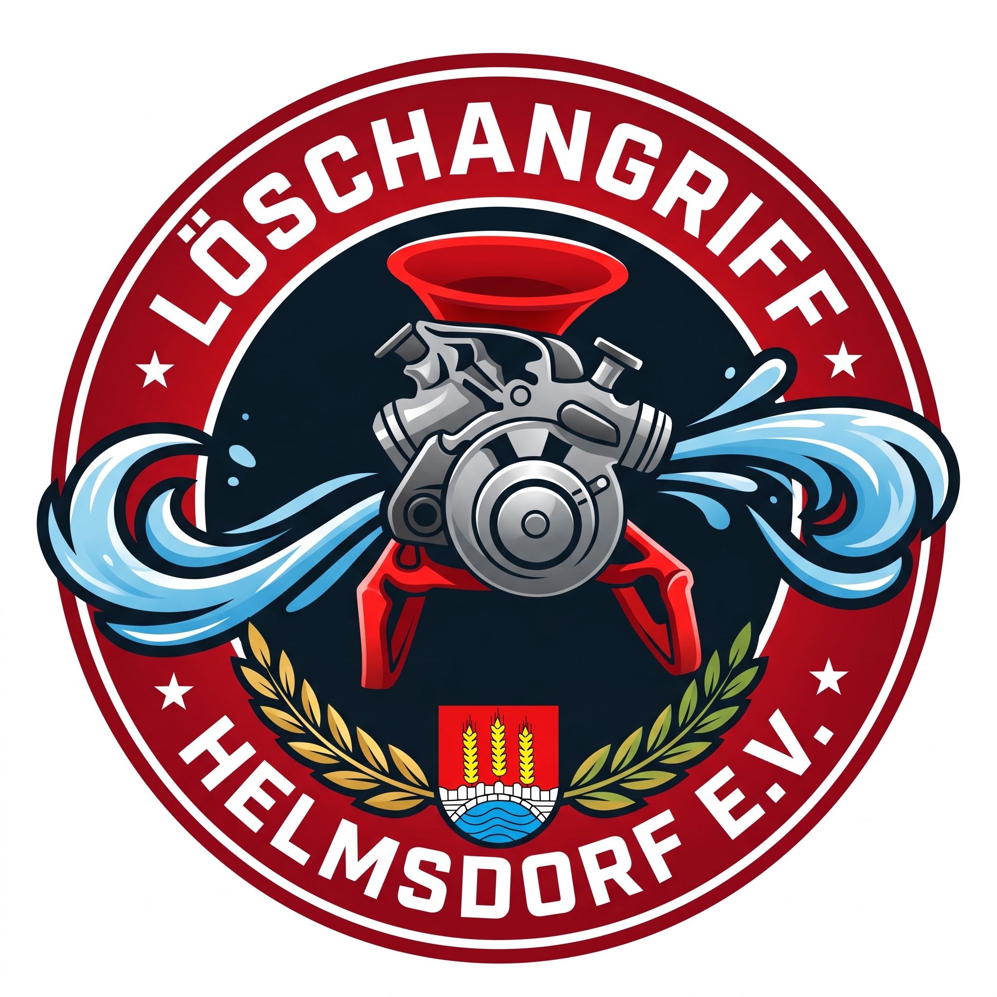 Löschangriff Helmsdorf